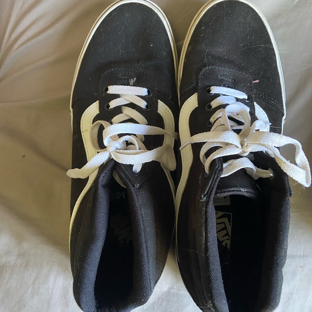 Black old skool vans